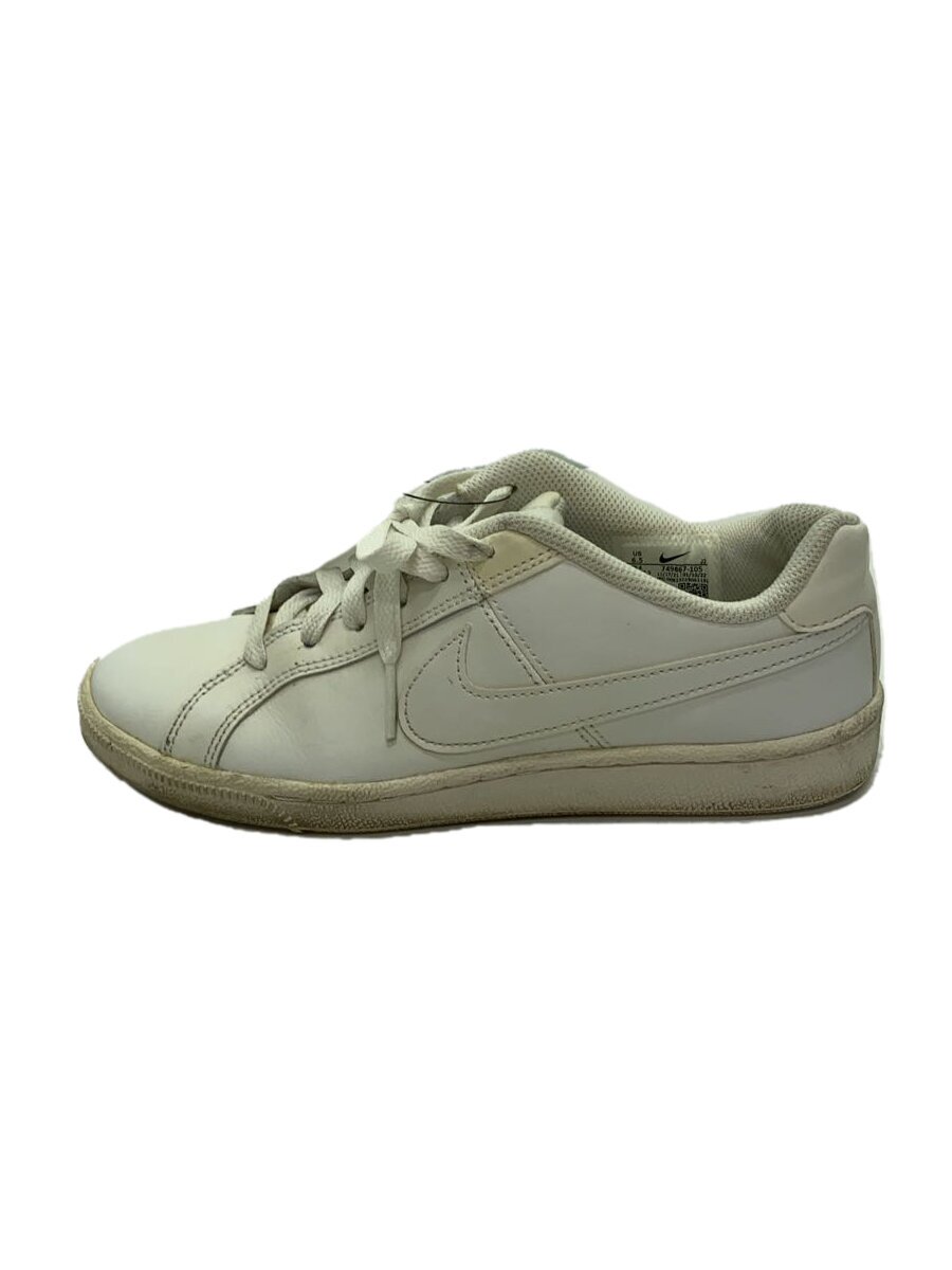 【ブランド】NIKE 【ブランドカナ】ナイキ 【型番】 【程度】B 【サイズ】23．5cm 【メインカラー】ホワイト 【素材・生地】 【キーワード】　　 2025/07/29 セカンドストリート鈴蘭台店【2762】【中古】NIKE◆COURT ROYALE_コート ロイヤル/23.5cm/ホワイト【シューズ】 ブランド NIKE 型番 カラー ホワイト 柄 素材・生地 >色・素材について サイズ 23．5cm>サイズ表示について 実寸（cm） 【スニーカー】 ソールの高さ：3 / ソール全長：25.5 【その他】 その他サイズ：/ 商品は　セカンドストリート鈴蘭台店の店頭にて販売しております。商品に関するお問合わせは、お電話(TEL:078-596-5307)にて、問合わせ番号：2327625747232をお伝えください。 配送方法やお支払い方法に関するお問い合わせは、サポートセンターまでご連絡をお願いします。 ※お電話の対応は営業時間内のみとなります。お問い合わせフォームでお問い合わせの際はご注文番号をご記入下さい この商品に関する出品店舗からのコメント 着用に差し支えなく、一般的な中古品のお品物です。（写真にてご確認ください）※商品には写真では確認しづらいダメージやお汚れがある場合がございます。商品について気になる点がございましたら販売店舗までお問い合わせ下さいませ。