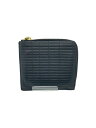 【中古】Wallet COMME des GARCONS◆BRICK LINE BEIGE/財布/レザー/BLK/メンズ/SA3100BK【服飾雑貨他】