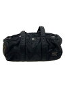 【中古】PORTER◆TANKER DUFFLE BAG/ボストンバッグ/ナイロン/BLK/無地/622-76958【バッグ】