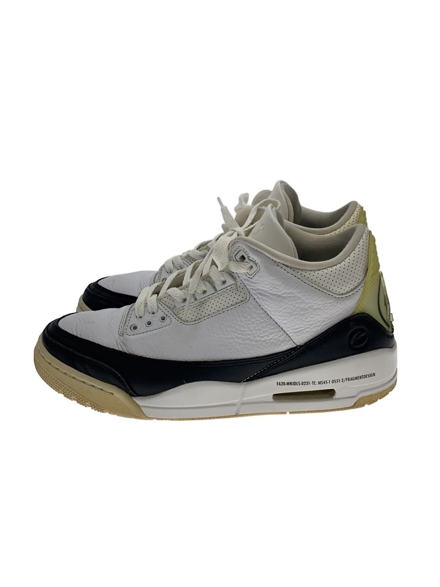 NIKE◆Air Jordan 3/27.5cm/WHT/DA3595-100