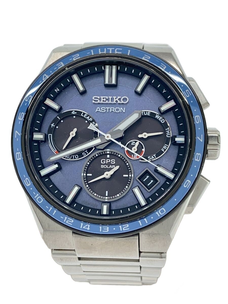 【中古】SEIKO◆ASTRON/5Xシリーズ/デュアルタイム/5x53-0BR0/R-R-skW-5X/SBXC019//【服飾雑貨他】