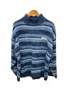 【中古】SOUTH POLE◆ニット・セーター(厚手)/XXL/アクリル/BLU【メンズウェア】(4)