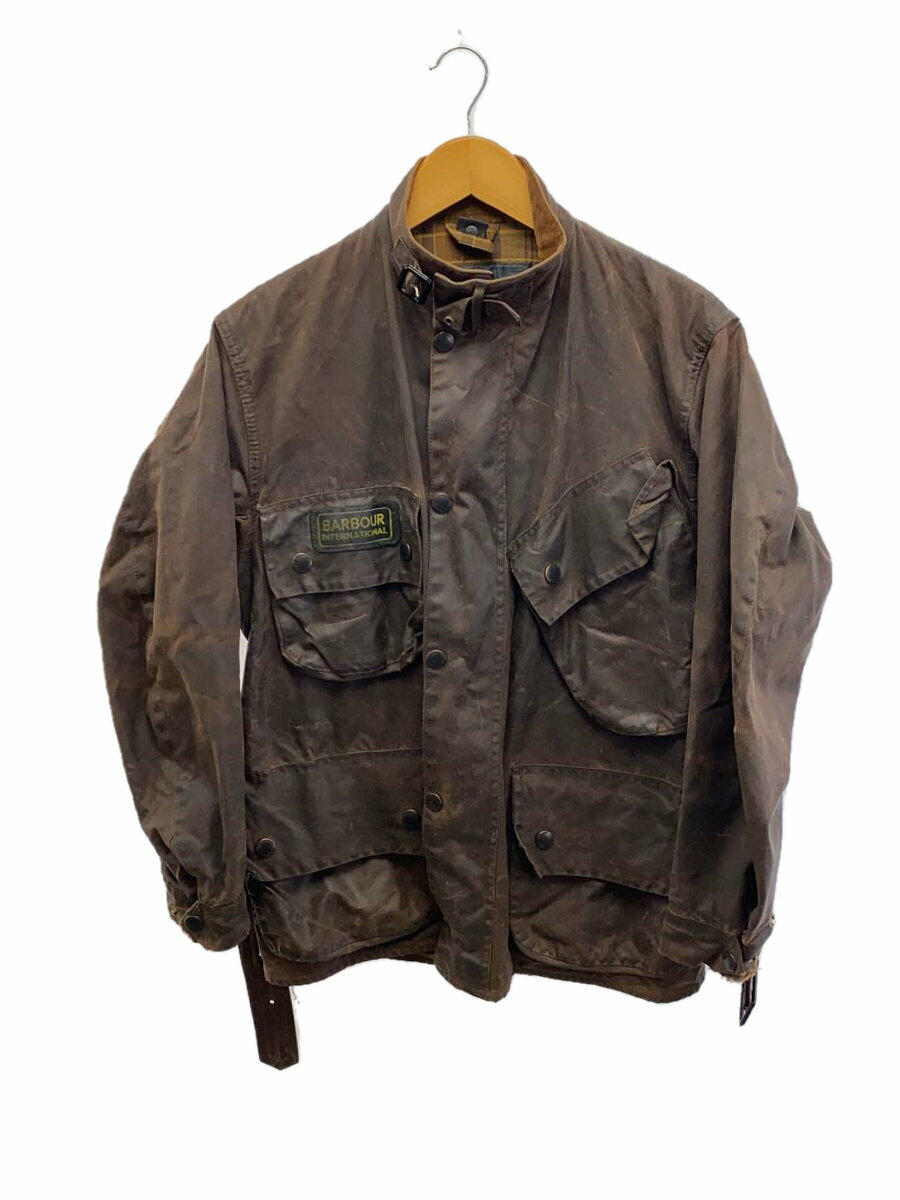 【中古】Barbour◆ジャケット/--/コットン/BRW【メンズウェア】