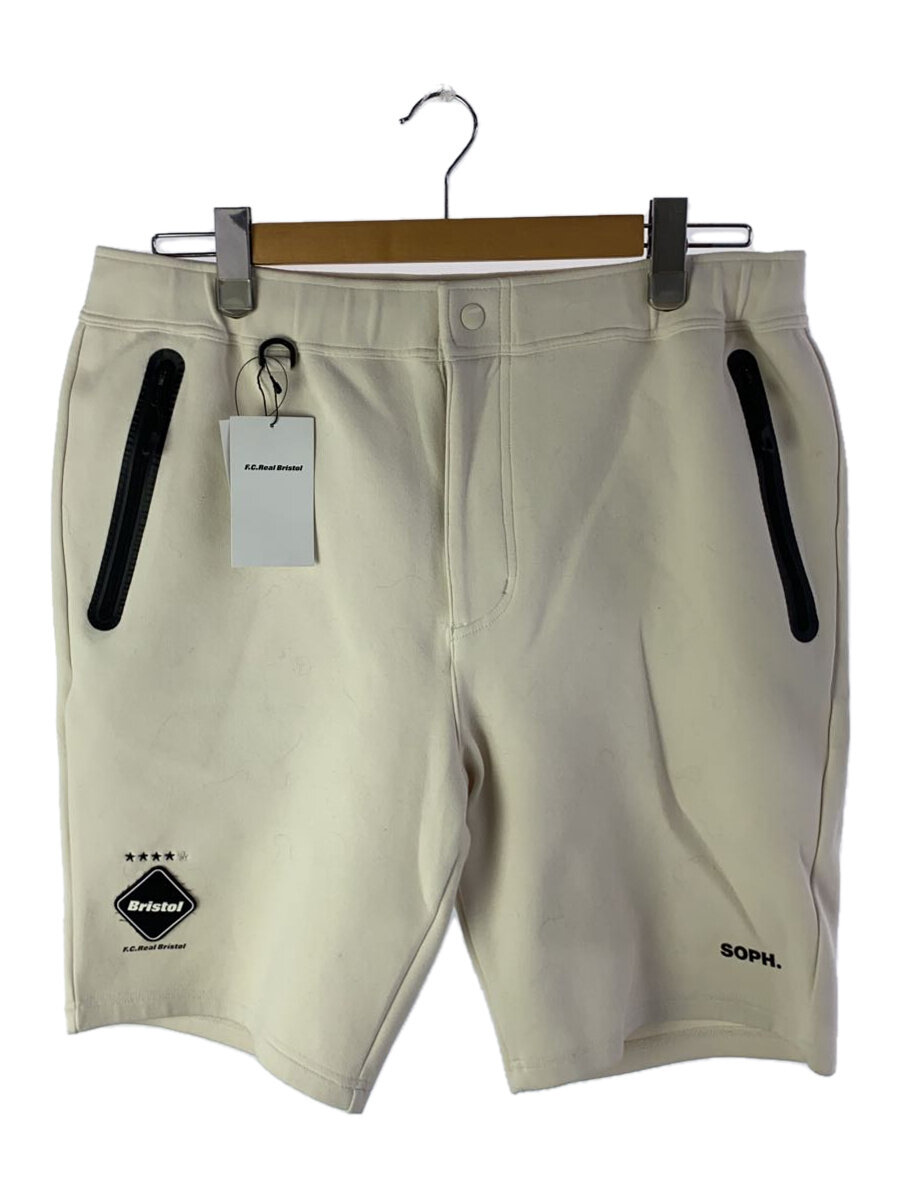 【中古】F.C.R.B.(F.C.Real Bristol)◆TECH SWEAT TRAINING SHORTS/ショートパンツ/XL/コットン/IVO/FCRB-230033【メンズウェア】