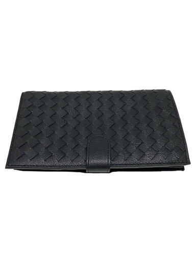 【中古】BOTTEGA VENETA◆2つ折り財布/レザー/BLK/メンズ/114074-V0013 1000【服飾雑貨他】 【中古】BOTTEGA VENETA◆2つ折り財布/レザー/BLK/メンズ/114074-V0013 1000【服飾雑貨他】