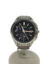 【中古】SEIKO◆ソーラー腕時計/アナログ/チタン/NVY/SLV/チタン/BRIGHTZ/8B63-0AV0【服飾雑貨他】