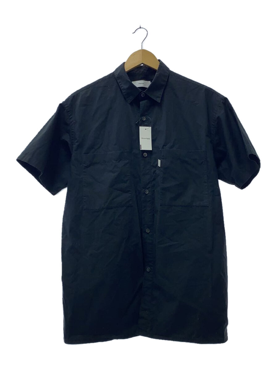【中古】Graphpaper◆半袖シャツ/--/--/BLK/GM17-B-104【メンズウェア】