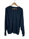 【中古】HUF◆カーディガン(厚手)/L/コットン/BLK【メンズウェア】