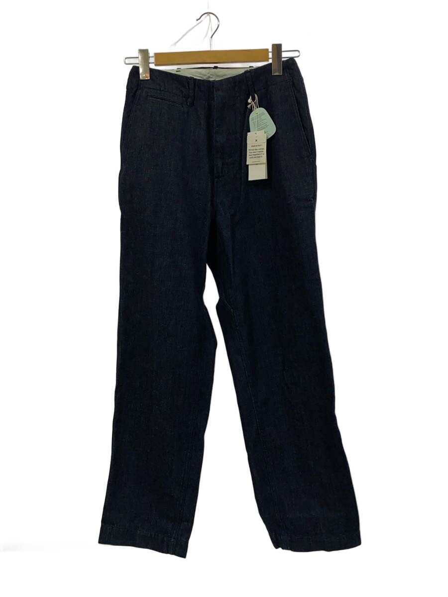 【中古】nanamica◆25SS/ワイドテーパードカット/ワイドパンツ/O/コットン/IDG/S25SC085【レディースウェア】