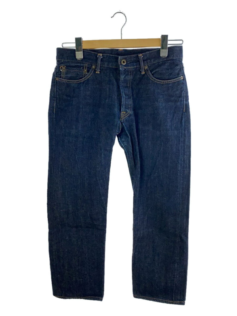 【中古】JAPAN BLUE JEANS◆ボトム/31/コットン/IDG/無地/JB0406【メンズウェア】