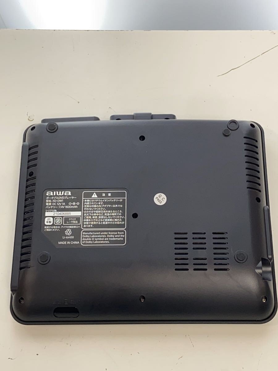 【中古】AIWA◆ポータブルDVDプレーヤー XD-DW1//【家電・ビジュアル・オーディオ】