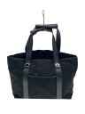 【中古】BVLGARI◆トートバッグ/--/BLK/総柄/22281【バッグ】