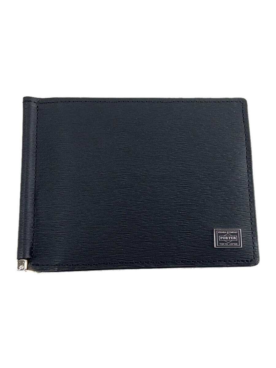 【中古】PORTER◆2つ折り財布/--/BLK/メンズ【服飾雑貨他】