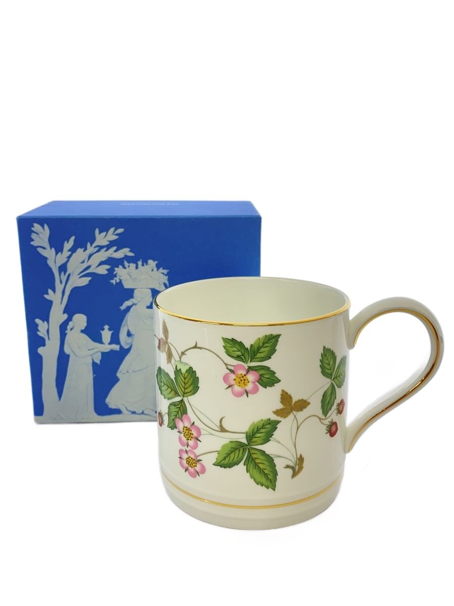 Rakuten - 【中古】WEDGWOOD◆洋食器その他/WHT/ワイルドストロベリー/マグカップ/未使用/箱有【キッチン用品】