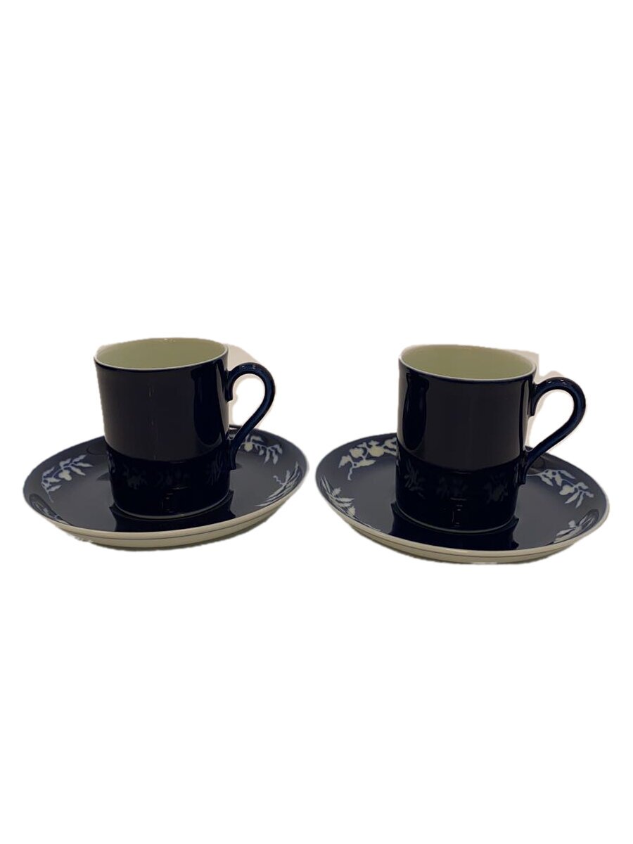 【中古】深川製磁◆カップ&ソーサー/2点セット/BLU【キッチン用品】