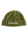 【中古】Supreme◆ニットキャップ/--/コットン/KHK/メンズ【服飾雑貨他】