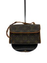【中古】LOUIS VUITTON◆ポシェット・フロランティーヌ_モノグラム・キャンバス_BRW/PVC/BRW【バッグ】