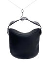 【中古】Alexander Wang◆DOME HOBO IN SMOOTH COW LEATHER/ハンドバッグ/レザー/BLK【バッグ】
