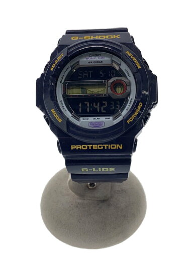 【中古】CASIO◆クォーツ腕時計・G-SHOCK/デジタル/ラバー/NVY/NVY【服飾雑貨他】 【中古】CASIO◆クォーツ腕時計・G-SHOCK/デジタル/ラバー/NVY/NVY【服飾雑貨他】