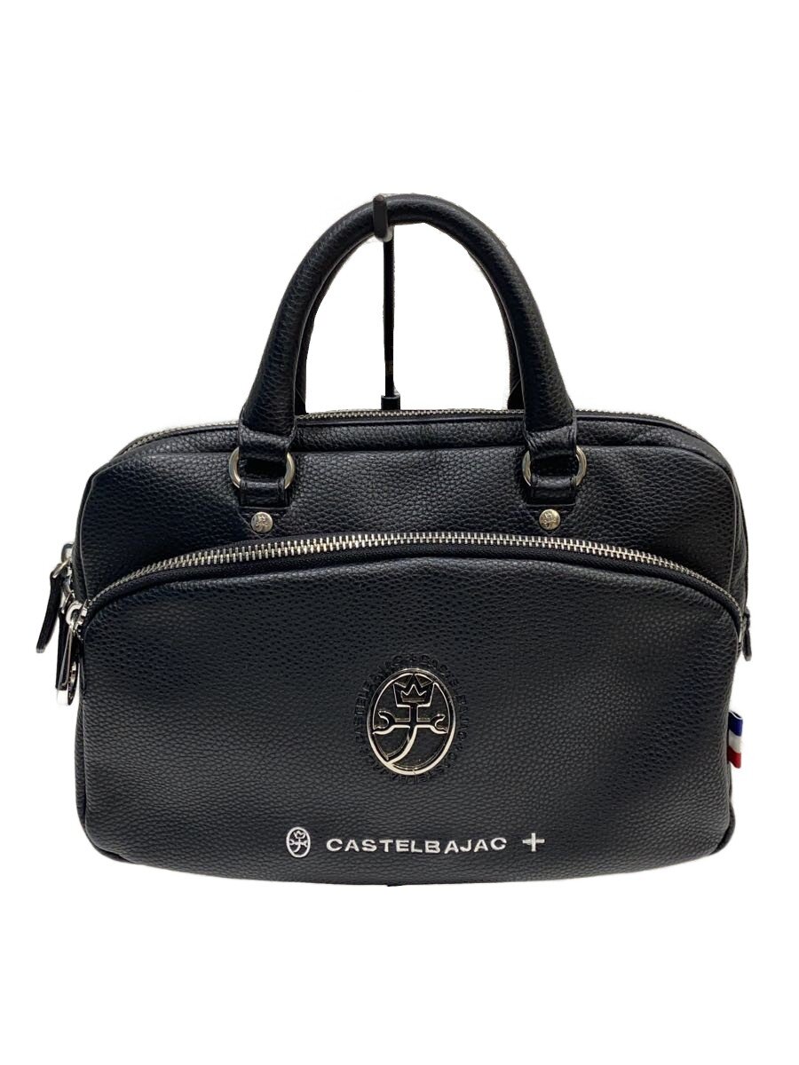 【中古】CASTELBAJAC◆バッグ/--/BLK/026521/ハロゲン//【バッグ】