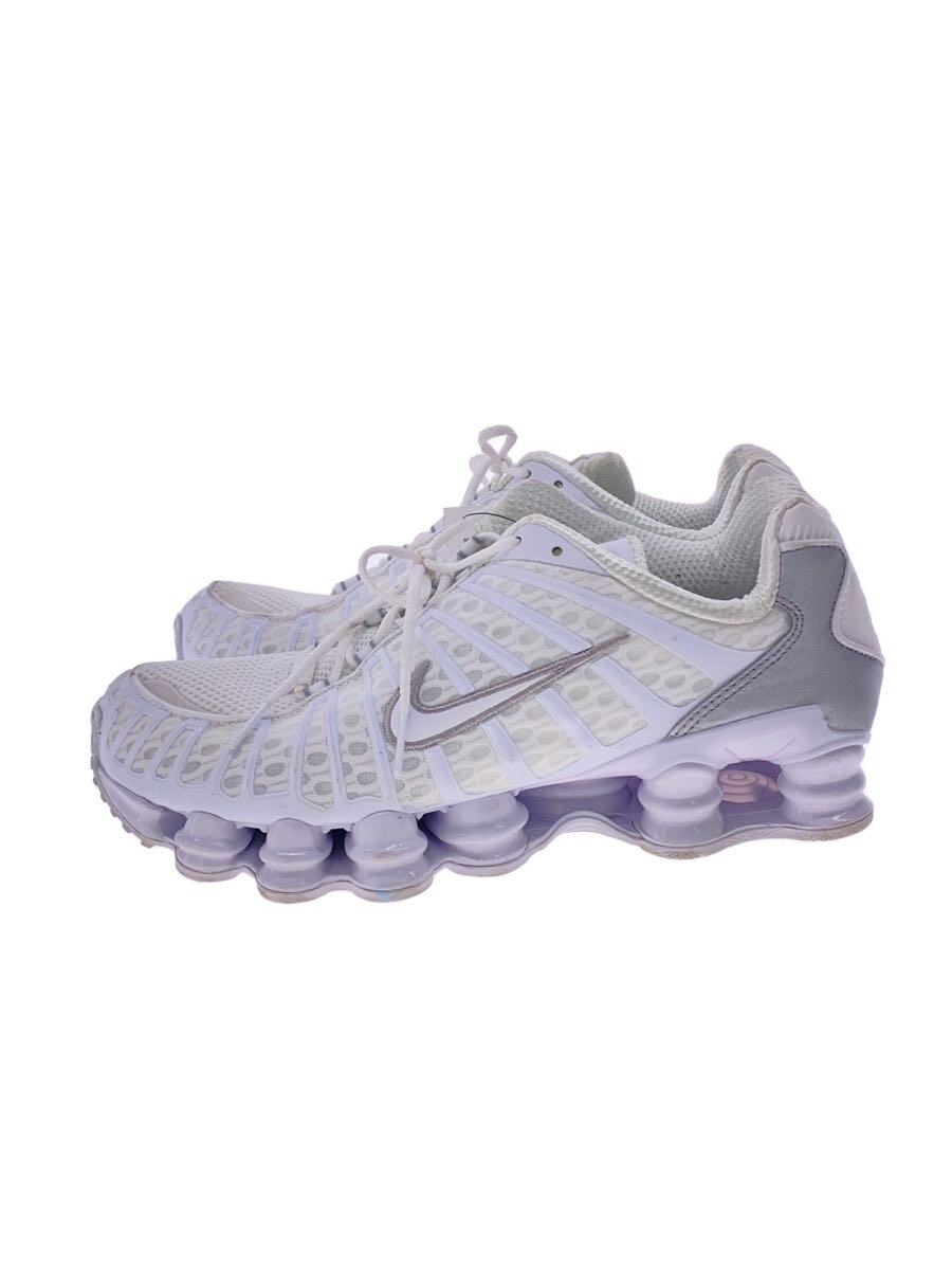 【中古】NIKE◆SHOX TL/27.5cm/WHT/PVC//【シューズ】