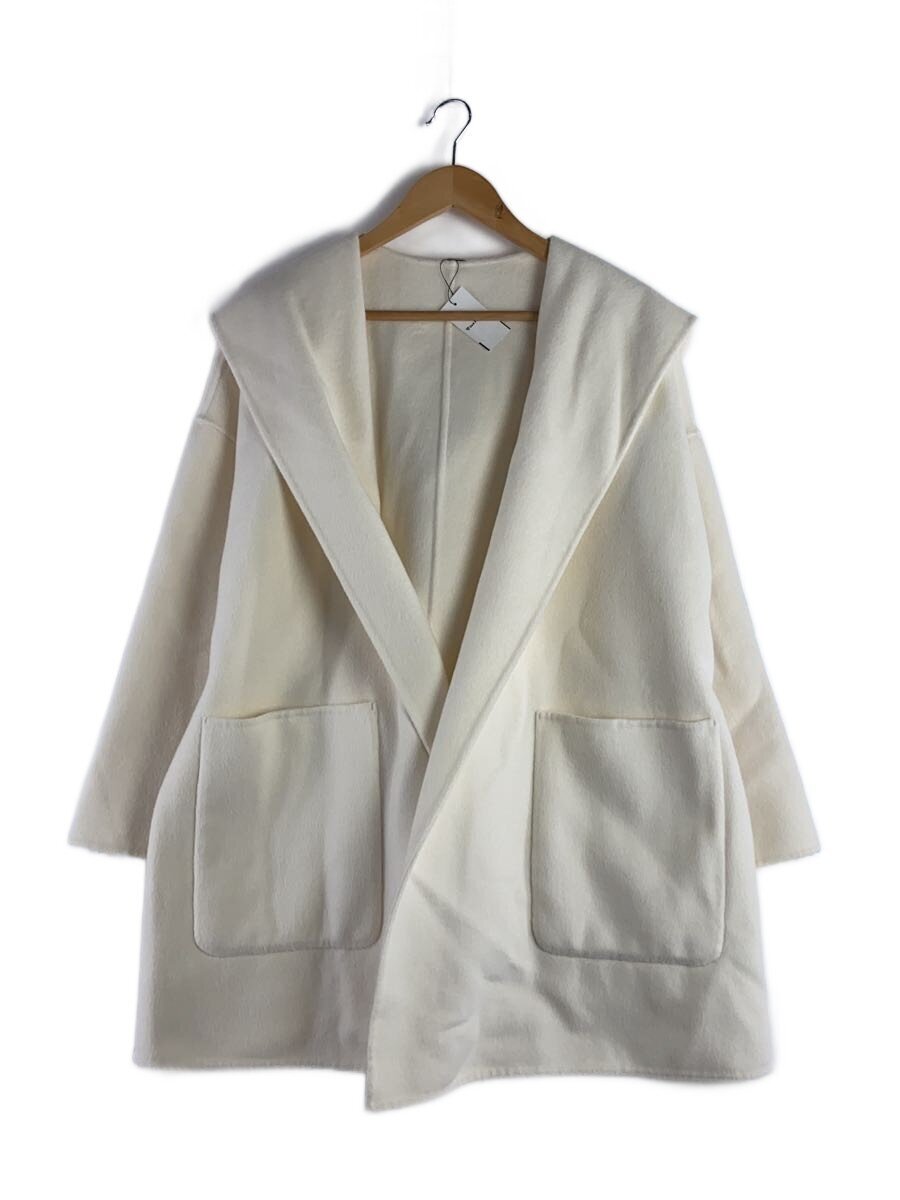 【中古】Mila Owen◆共布ベルト付きフードリバーコート/one/ポリエステル/WHT/09WFC245042/24AW//【レディースウェア】 jumblestore-37748584 2nd STREET 楽天市場店 パッケージ画像