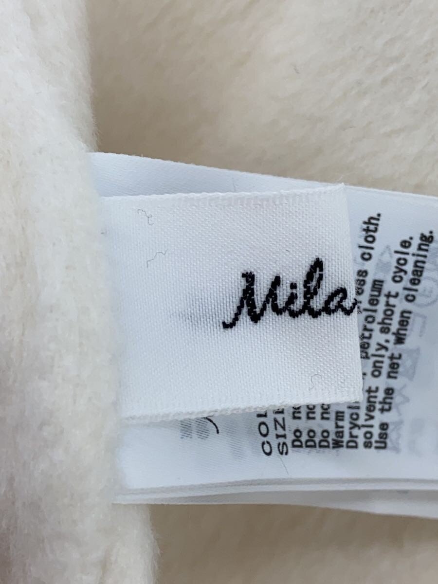 【中古】Mila Owen◆共布ベルト付きフードリバーコート/one/ポリエステル/WHT/09WFC245042/24AW//【レディースウェア】 jumblestore-37748584 2nd STREET 楽天市場店 サンプル画像3