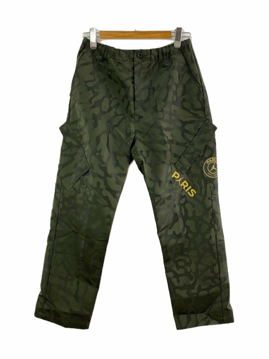 【中古】NIKE◆JORDAN BRAND AS M J PSG CHI PANT/L/KHK/カモフラ/FN5323-355【メンズウェア】