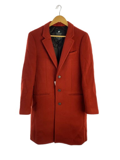 【中古】LOVELESS◆チェスターコート/1/ウール/RED/61B15-406-86【メンズウェア】 【中古】LOVELESS◆チェスターコート/1/ウール/RED/61B15-406-86【メンズウェア】