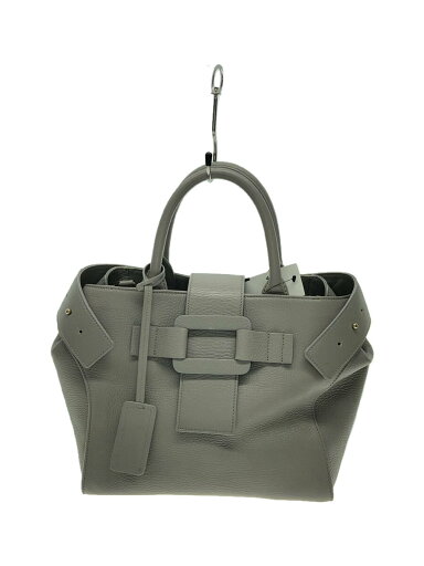 【中古】Roger Vivier◆ハンドバッグ/--/GRY/汚れ有り/ショルダーストラップ欠品【バッグ】 【中古】Roger Vivier◆ハンドバッグ/--/GRY/汚れ有り/ショルダーストラップ欠品【バッグ】