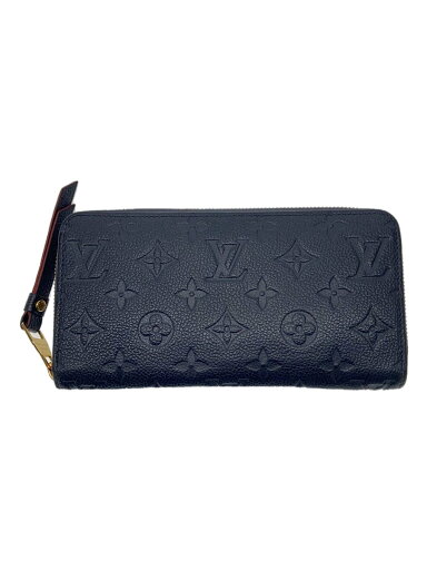 【中古】LOUIS VUITTON◆ポルト・フォイユ・クレマンス_モノグラム・アンプラント_BLK/レザー/BLK/メンズ【服飾雑貨他】 【中古】LOUIS VUITTON◆ポルト・フォイユ・クレマンス_モノグラム・アンプラント_BLK/レザー/BLK/メンズ【服飾雑貨他】