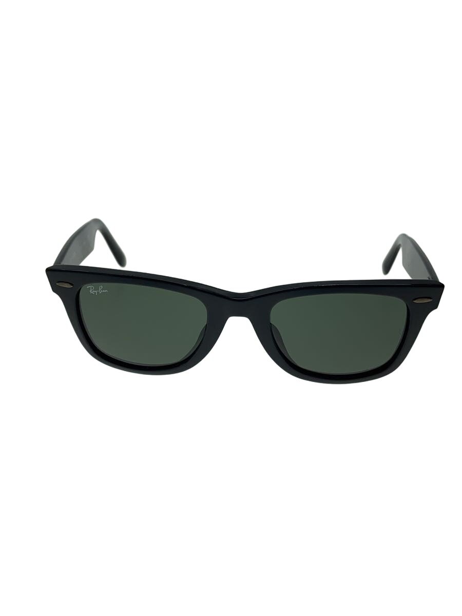 【中古】Ray-Ban◆サングラス/ウェリントン/プラスチック/BLK/GRY/メンズ/RB2140-F【服飾雑貨他】