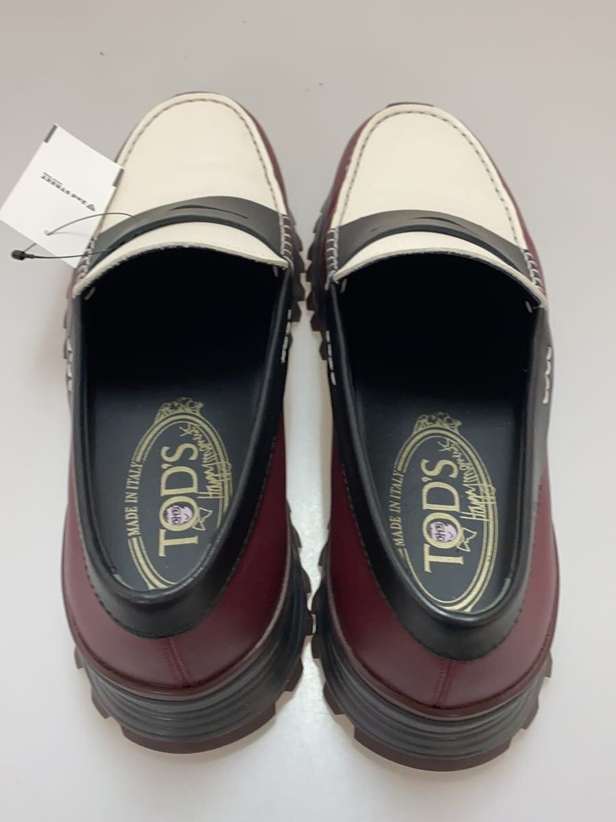 2nd STREET 楽天市場店の【中古】TOD’S◆ローファー/US7.5/レッド/レザー【シューズ】｜アングル3