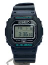 【中古】CASIO◆クォーツ腕時計/デジタル/ラバー/BLK/BLK/dw-5600vt【服飾雑貨他】