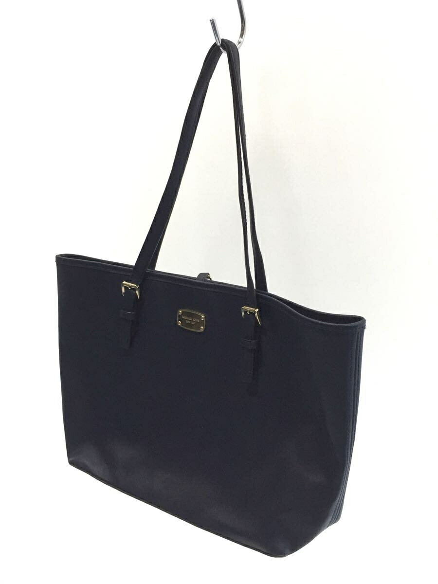 【中古】MICHAEL KORS◆トートバッグ/レザー/NVY/ネイビー紺/状態考慮/【バッグ】 2