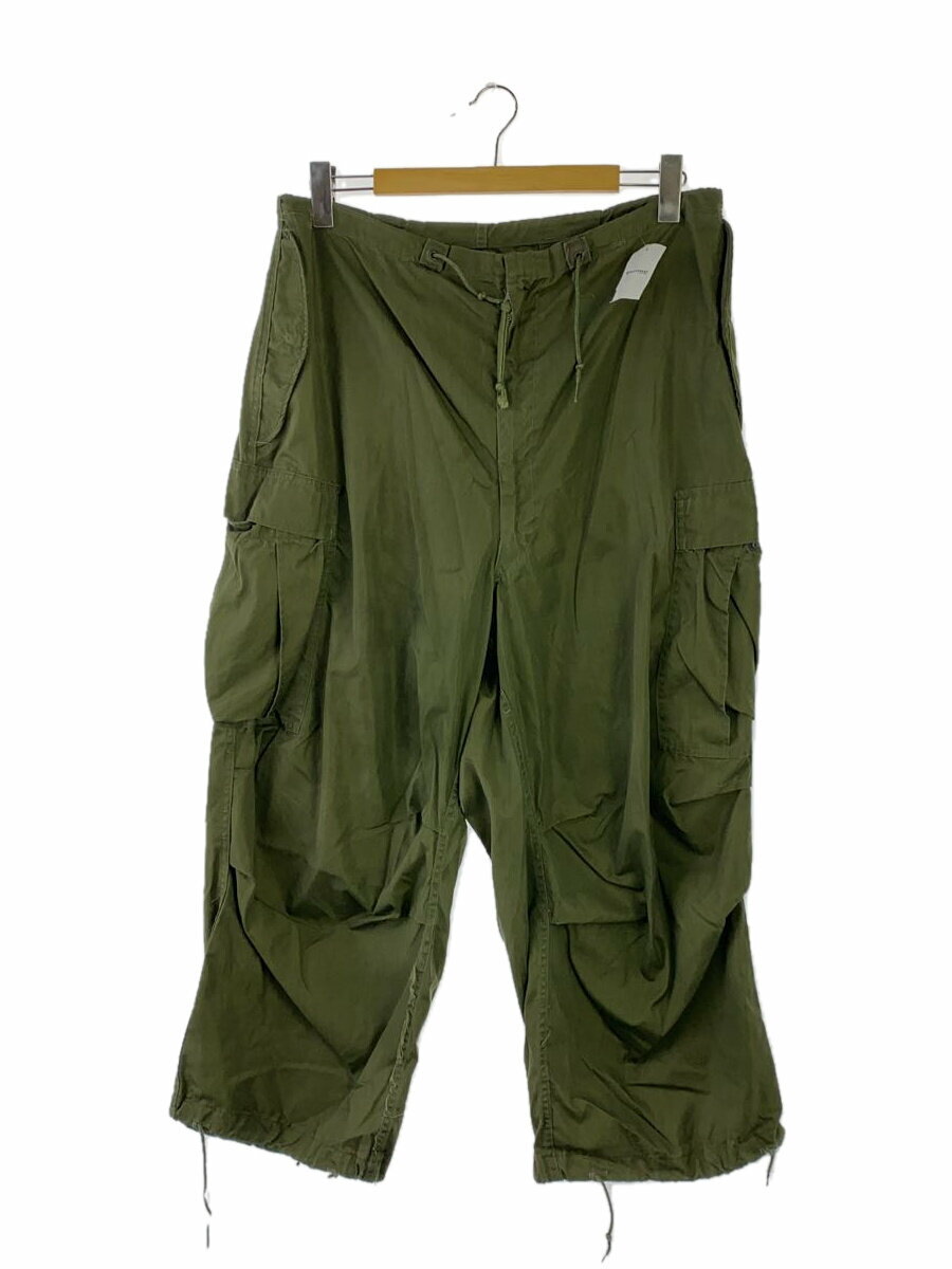 【中古】US.ARMY◆カーゴパンツ/--/ポリエステル/KHK【メンズウェア】
