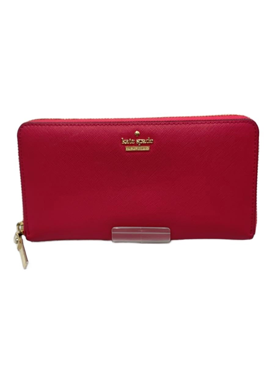 【中古】kate spade new york◆LACEY/長財布/レザー/PNK/レディース/PWRU5073B【服...