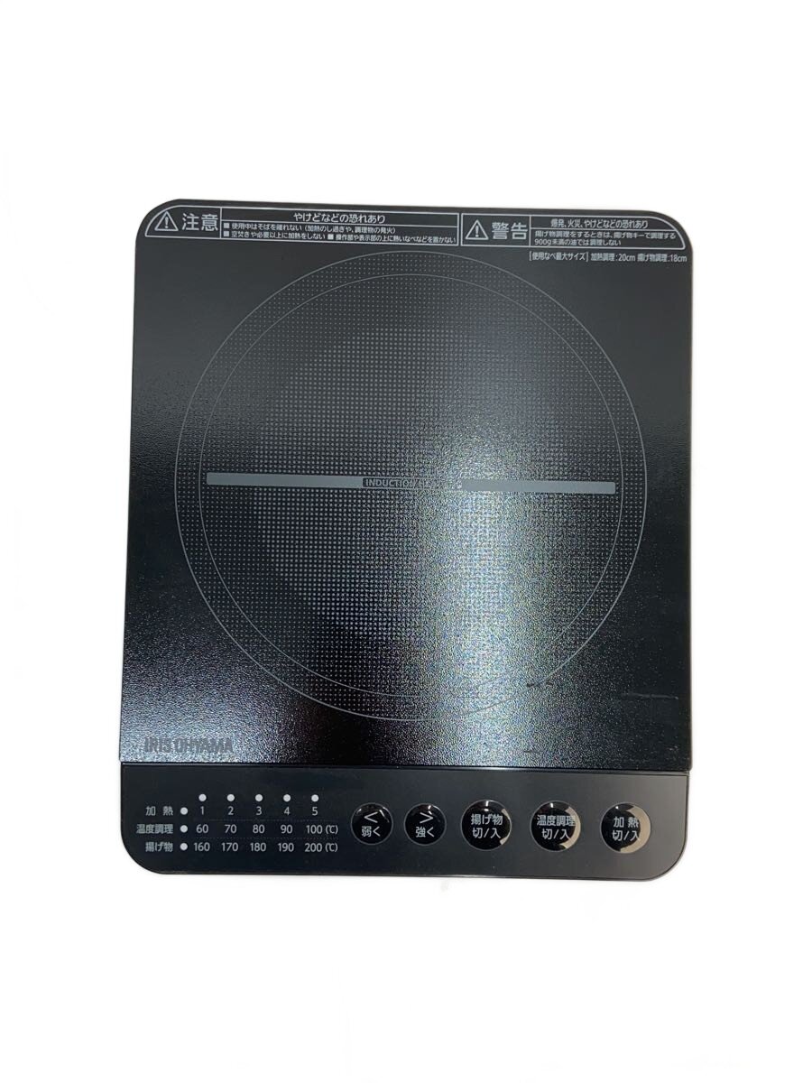 【中古】IRIS OHYAMA◆IH調理器・電気コンロ/IHK-T392-B//【家電・ビジュアル・オー...