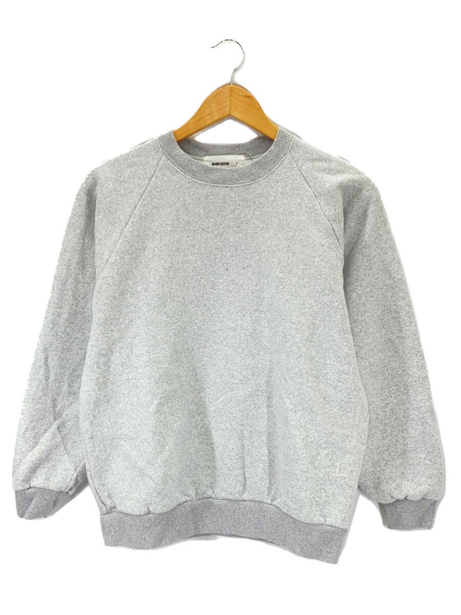 【中古】everyone/スウェット/S/コットン/GRY/EV23-CS09【メンズウェア】