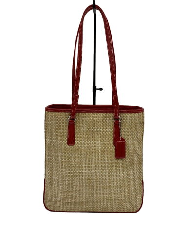 【中古】COACH◆ハンドバッグ/レザー/BEG/M0K-8157【バッグ】 【中古】COACH◆ハンドバッグ/レザー/BEG/M0K-8157【バッグ】