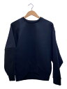 【中古】ENFOLD◆24ss/ASYMMETRY-SLEEVE PULLOVER/スウェット/38/BLK/300HS280-0960【レディースウェア】