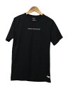Stampd◆Tシャツ/S/コットン/BLK/無地/モザイク/FLIRTING WITH DISASTER