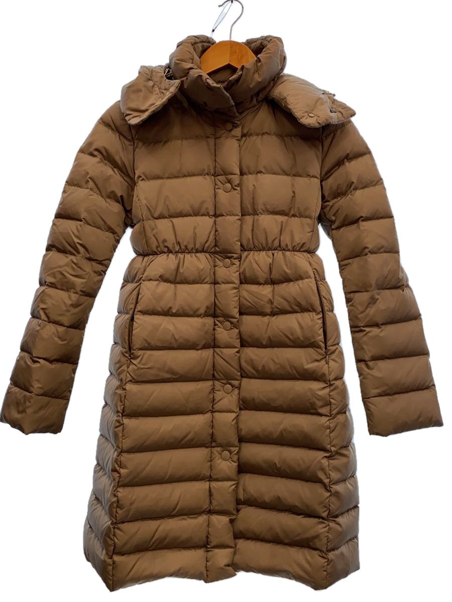 【中古】MONCLER◆ダウンジャケット/--/ナイロン/GRY/無地/54155【レディースウェア】の商品画像
