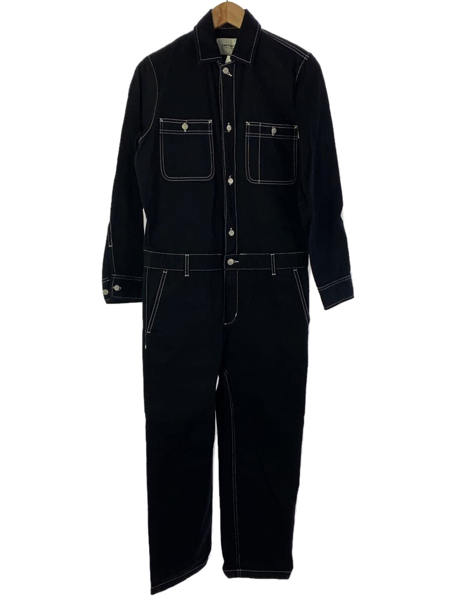 【中古】Carhartt◆オーバーオール/S/コットン/ブラック/1027295.89.01.03【メンズウェア】