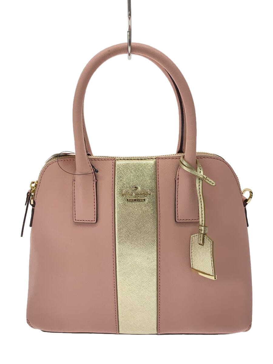 【中古】kate spade new york◆トートバッグ/レザー/PNK/pxru6172【バッグ】