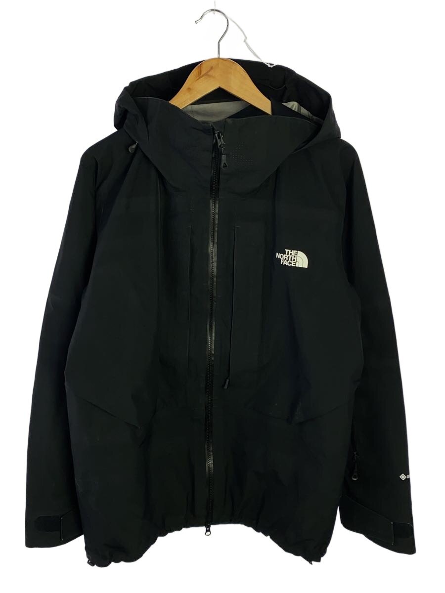 THE NORTH FACE◆POWDER GUIDE JACKET_パウダーガイドジャケット/L/ナイロン/BLK/無地