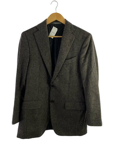 【中古】Salvatore Ferragamo◆テーラードジャケット/46/ウール/アンゴラカシミヤブレンド/BRW/サイドベント【メンズウェア】 【中古】Salvatore Ferragamo◆テーラードジャケット/46/ウール/アンゴラカシミヤブレンド/BRW/サイドベント【メンズウェア】