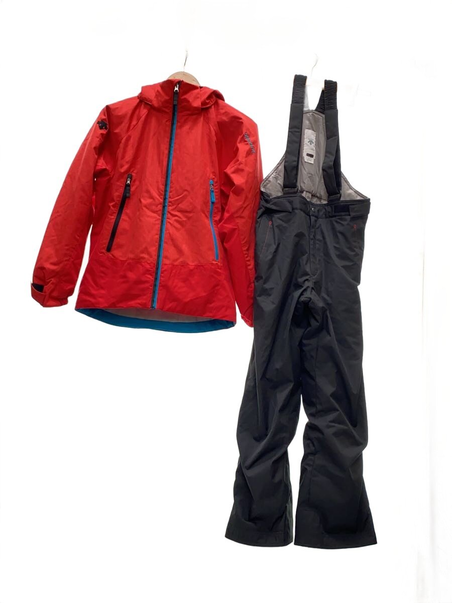 【中古】DESCENTE◆スポーツウェアー/--/レッド【スポーツ】