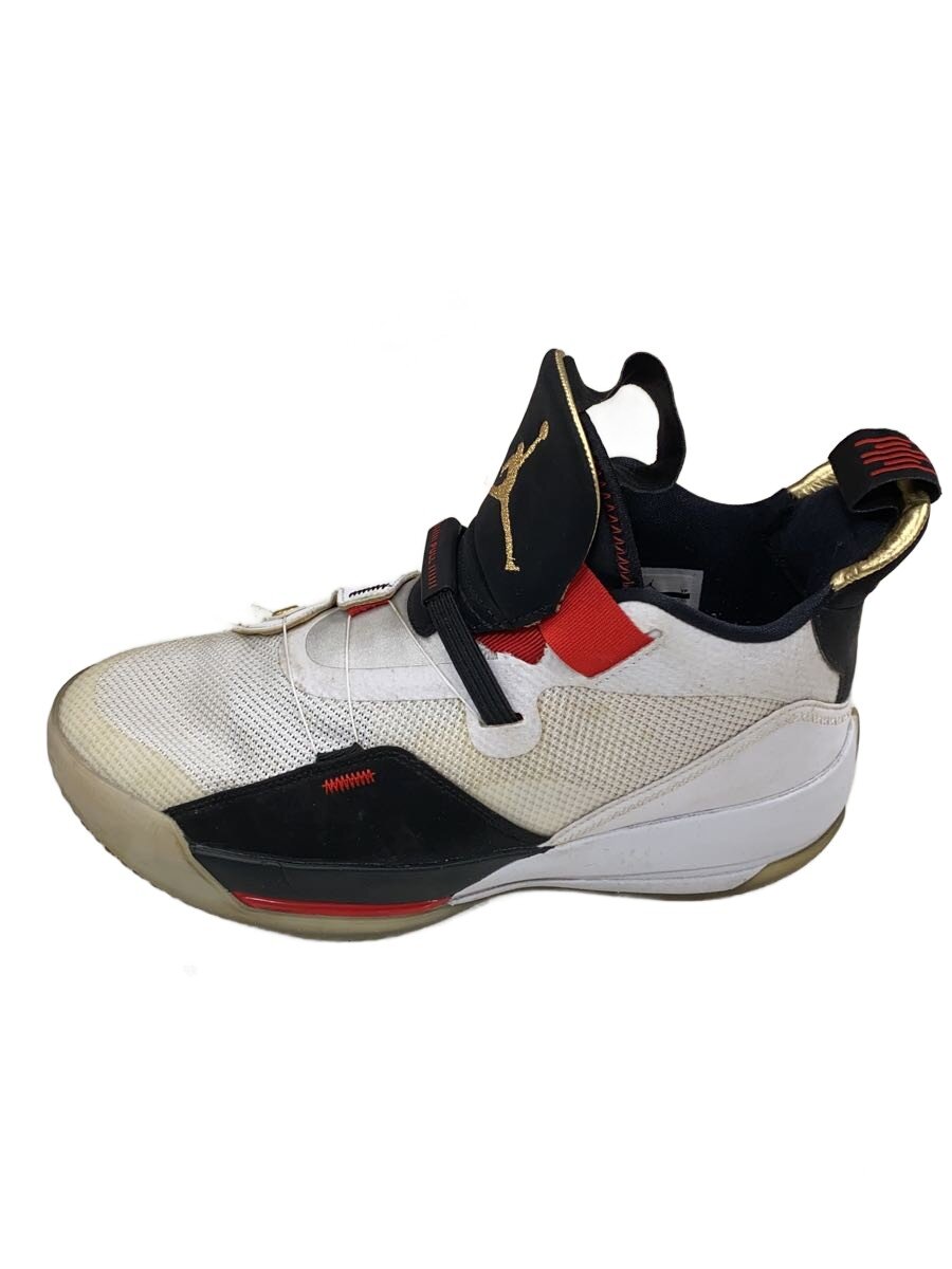 NIKE◆AIR JORDAN XXXIII PF/エアジョーダン/ホワイト/BV5072-100/26cm/WHT//