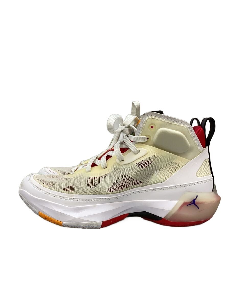 NIKE◆AIR JORDAN 37 PF/バッシュ/バスケットシューズ/26.5cm/WHT/DD6959-160/? NULL ?